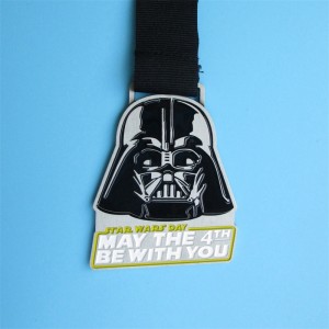 Militær medalje guldsølv og bronzemedaljer