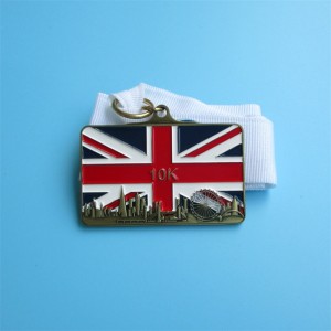 Guld sølv kobbermedaljer Amerika Virtual Run Medals