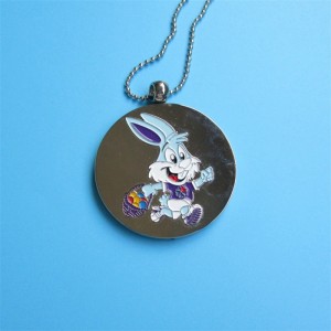 Brugerdefinerede medaljer Race for Kids Cute Design Rabbit Bead Halskæder Kidmedaljer