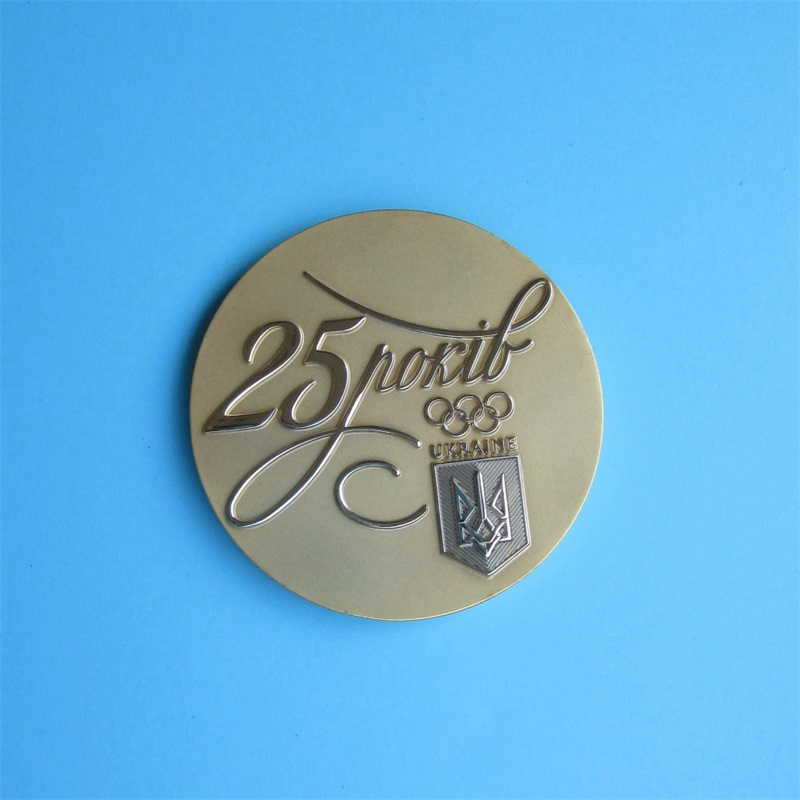 Design din egen blanke zinklegering 3D Gold Award Custom Metal Sport Medal
