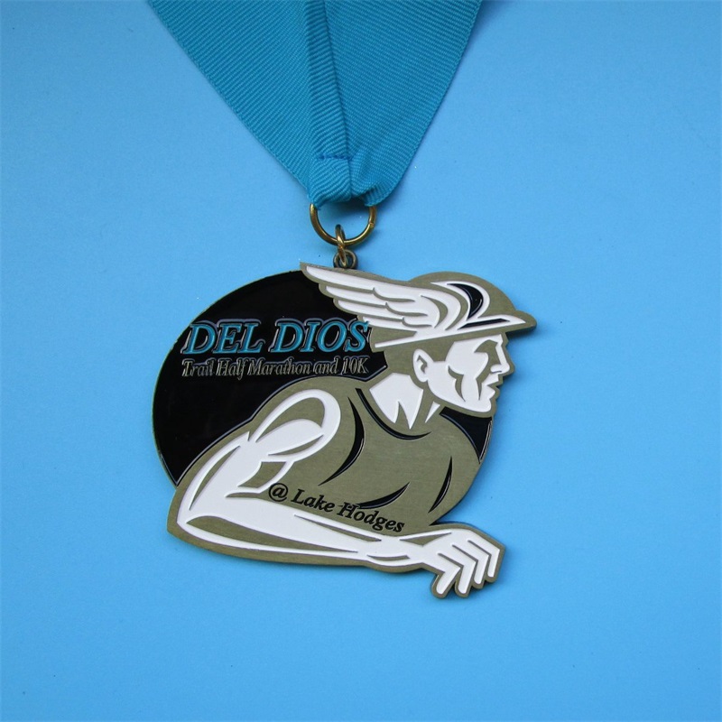 Gratis professionel cool design tilpasset maratonmedaljer blank sportsmedaljer