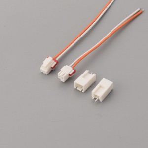 Yeonho SMH250-02 2,54mm Pitch Mand og kvindelig røv LED Lys Bar Wiring Connector Assembly Harness med lås til lamper