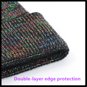 Regnbue reflekterende strik hat