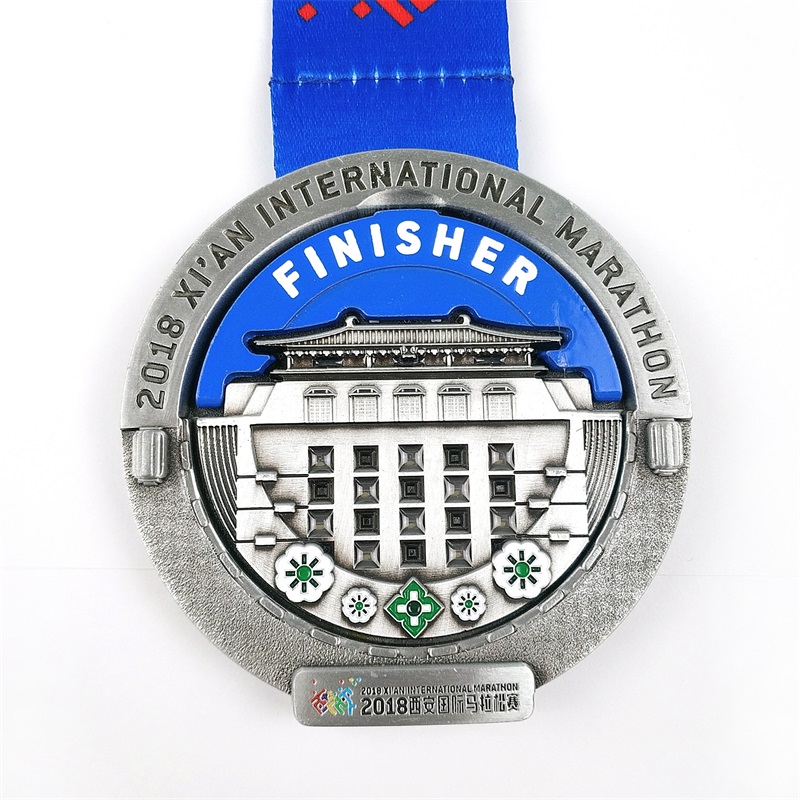 Cool Design aftagelig World Marathon Awards Medals Finishers Metal Medals
