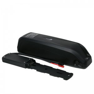 36V 48V Tilpas lithiumbatteri, elektrisk cykelbatteri, downtube -stil