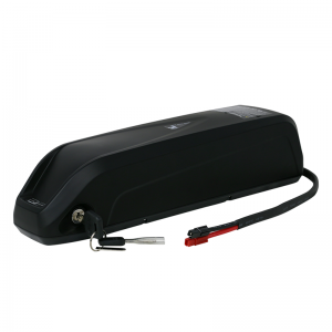 36V 48V Tilpas lithiumbatteri, elektrisk cykelbatteri, downtube -stil