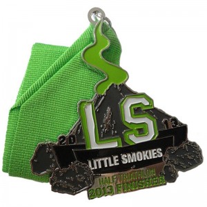 Design din egen blanke zinklegering 3D Gold Award Marathon Running Custom Metal Sport Medal