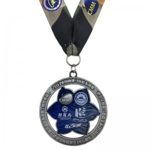 Unik design Custom Logo 4D Sport Medallion Metal Commemorative Medals