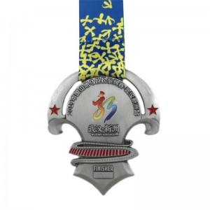 Perfekt design Antik messing Guld sølv 4D Metal Medals Event Medal Awards