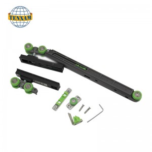 Rustfrit stål skydedør rulle hængende hjul rulle