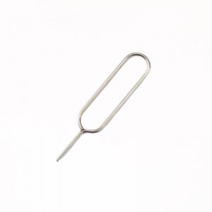 Trådformende fjederstift til telefon SIM -kort