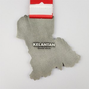 City Map Casting Sliver Custom Zinc Alloy Die Casting Award Award Metal Universal Sport Medals