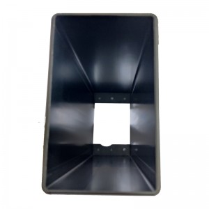 Sort anodiserede ekstruderede profiler, CNC fræsning af højpræcisionsdele