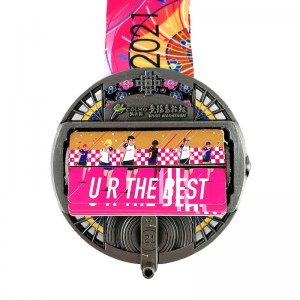 Gag Production Award Medals and Cups Color 3D emaljemedaljer