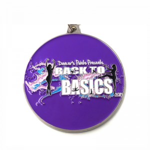 Zinklegering Die Casting Medal Custom Medals Emalje Gymnastik Medalje