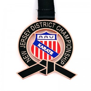 Brugerdefineret form Logo Metal Sport Medal