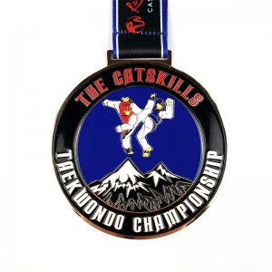 Brugerdefineret form Logo Metal Sport Medal