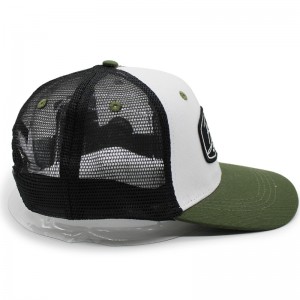 Brugerdefineret brand logo 3D broderi brugerdefineret logo bomuld flere farver trucker cap til udendørs sport