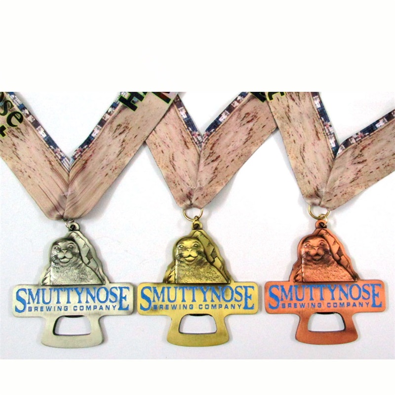 Rose Medallion Plates Medal Medals Customized Competition Award Medal