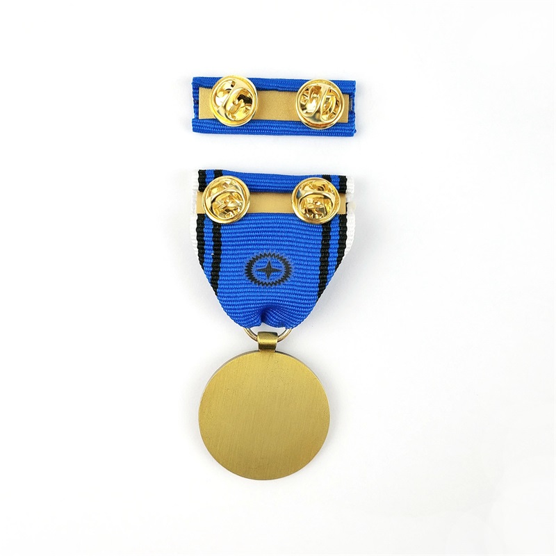 Brugerdefineret æresmedalje Militær metalmedalje ære med pin