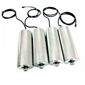 Elektrisk rulle Indbygget motor AC 220V 380V DC 24V 48V Rustfrit stål Rulle Power Rubber Coated Roller