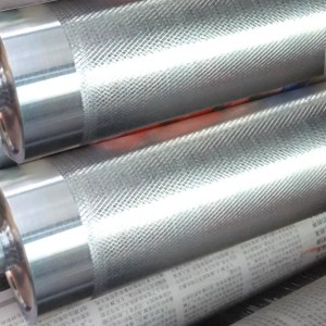 Hoved- og drevet rulleovertrædelseshoved og hale rulle Power Roller Chain Wheel Idler Driving Roller Passiv rulle Monteringslinie Rulle Rulle