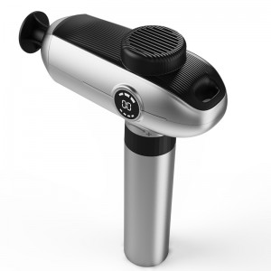 Muskeldybt vævsperrussion elektrisk fascia pistol mini fascia pistol opladning muskelmassager til smertelindring, håndholdt perkussiv terapi fascia pistol til atleter hurtig bedring