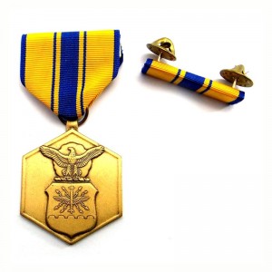 Brugerdefineret medalla Medallion Die Cast Metal Badge 3D Activity Medals and Awards Medal med Ribbon