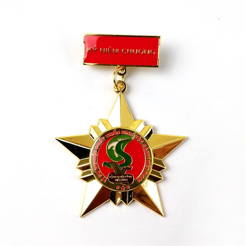 Brugerdefineret medalla Medallion Die Cast Metal Badge 3D Activity Medals and Awards Medal med Ribbon