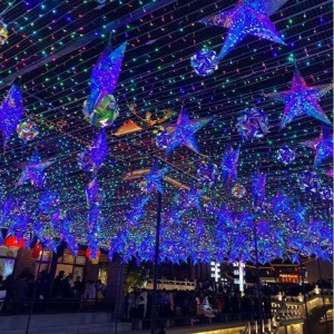 Ferie udendørs Garland Lysende bryllupsfest Led Magic Color Fairy String Christmas Decoration Lights