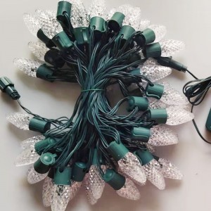 Smart C9 Strawberry Christmas Light Set Outdoor Waterproof LED Magic Color Christmas Light String String