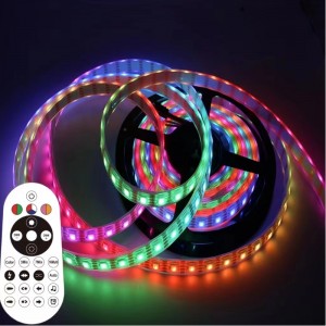 12v Smart kontrol indendørs udendørs dekoration Vandtæt SMD 5050 LED Magic Color Strip Lights