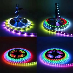 12v Smart kontrol indendørs udendørs dekoration Vandtæt SMD 5050 LED Magic Color Strip Lights