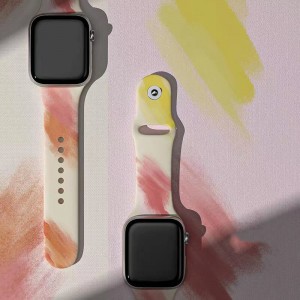 Udskrivning af silikone gummi sportsurbånd stropp til iwatch