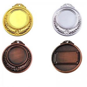 Verdensmesterskaber engrosfabriks tilpasset blank sportsmedalje