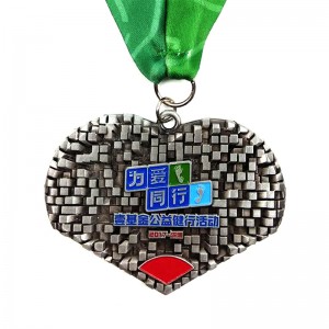 Brugerdefineret metalmedalje Lego Custom Medal Metal Medallion