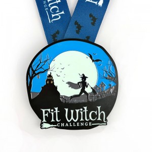 Brugerdefineret Halloween -medalje Halloween Run Medals Night Run Medals Finisher Medals Marathon Medals