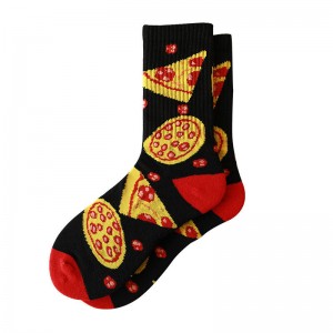 Brugerdefineret privat label Åndbar sport absorberer besætning Cycling Hosiery Bicycle sokker