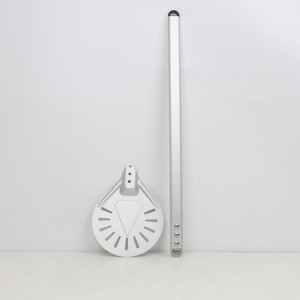 7inch 8 tommer 9 tommer perforeret aluminium pizza drejer peel pizza turner rund pizza skræl