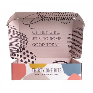 Tilpassede gaveæske, papirbokse af høj kvalitet og fly