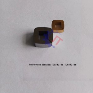 Power Feed Contacts Pure Wolfram Carbide 100342166 100432997 til Agie Charmilles EDM Machine