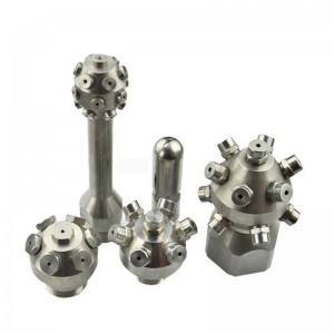 Højtryksrensning Fuld kegle Spray Tank Jet dyse Container Drum Pipe Rengøring af den roterende spray -dyse