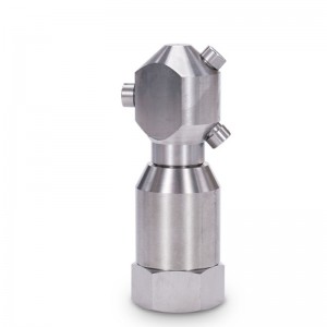 Roterende tank vaskedyse 360 ​​graders rustfrit stål tank vask dyse