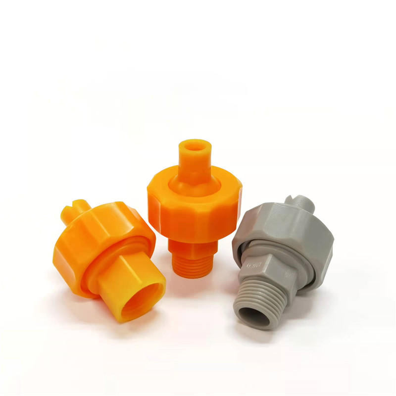 Justerbar kugleforbindelsesstikplast Justerbar universal kugleledling af sprøjtedyse