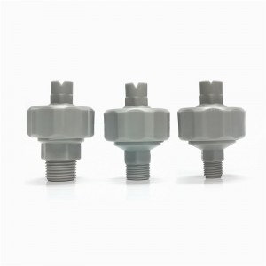 Justerbar kugleforbindelsesstikplast Justerbar universal kugleledling af sprøjtedyse