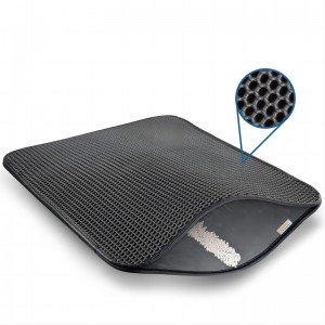 Producent Vandtæt Pet Pet Double Layer Cat Litter Mat