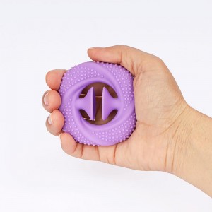 Anti-Skid Silicone Sugtion Cup Type Fem-finger greb Styrketræning Enhed