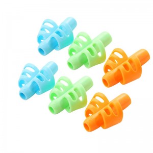 Silikone blyantholder til 2-4 år gammel småbarn håndskrift holdningskorrektion Træning Skrivning AIDS, blyantholder til børnehave klasseværelse, førskolebørn, begynderforfattere Specielle behov