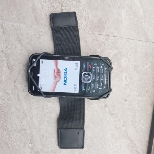 Telefonarm Stropp Løbende armrem Telefonkasse til telefonkørsel Telefon Holder Arm Strap til kørsel af vandrende vandreture Jogging Rejse