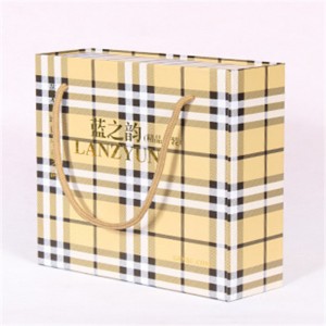 Stripe kontrolleret papirpose